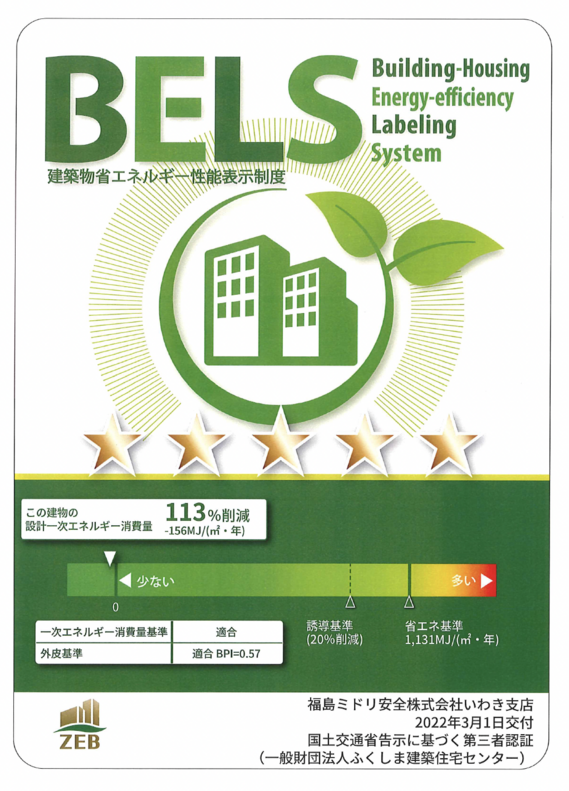 BELS認証福島ミドリ安全いわき支店.png